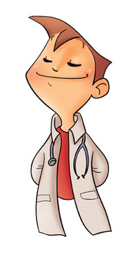 Immagine di Luigino del dentista per bambini